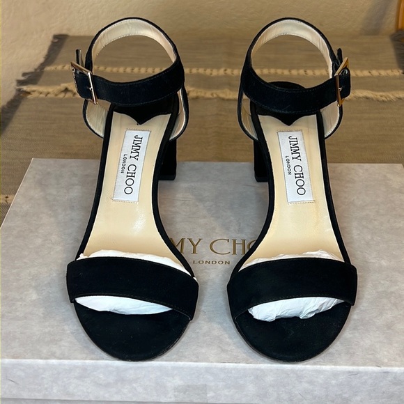 Jimmy Choo Shoes - Authentic Jimmy Choo black city sandal